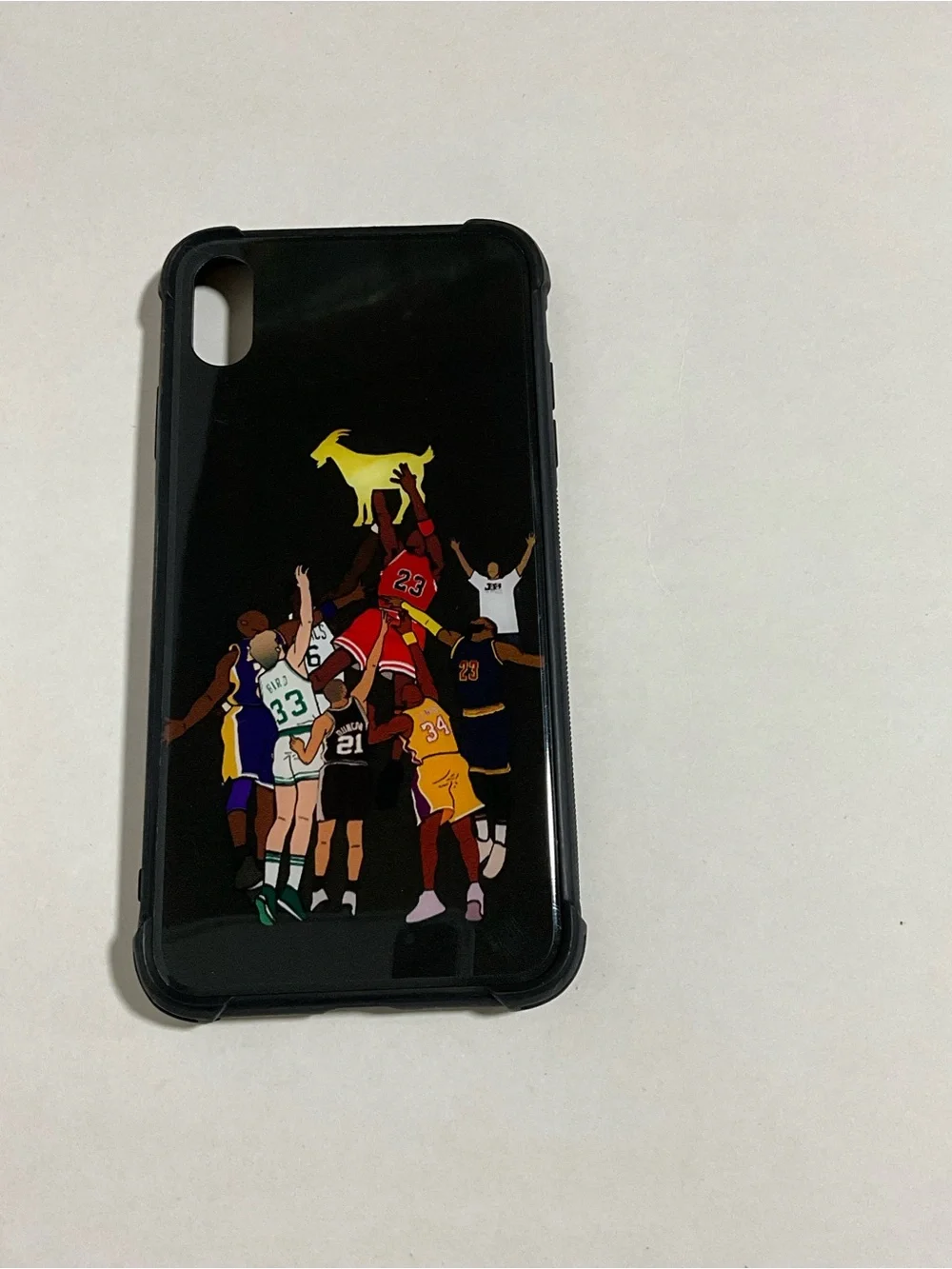 Basketball Legends including Michael Jordan The GOAT iPhone XS Max Case